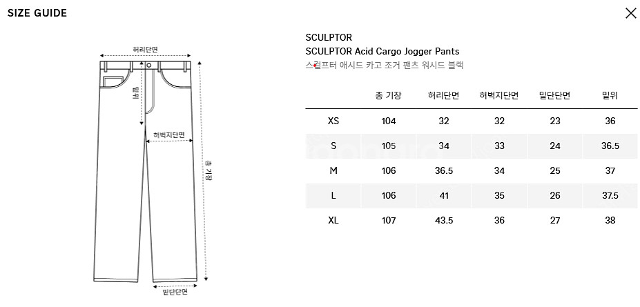 SCULPTOR ACID CARGO JOGGER PAN...--7