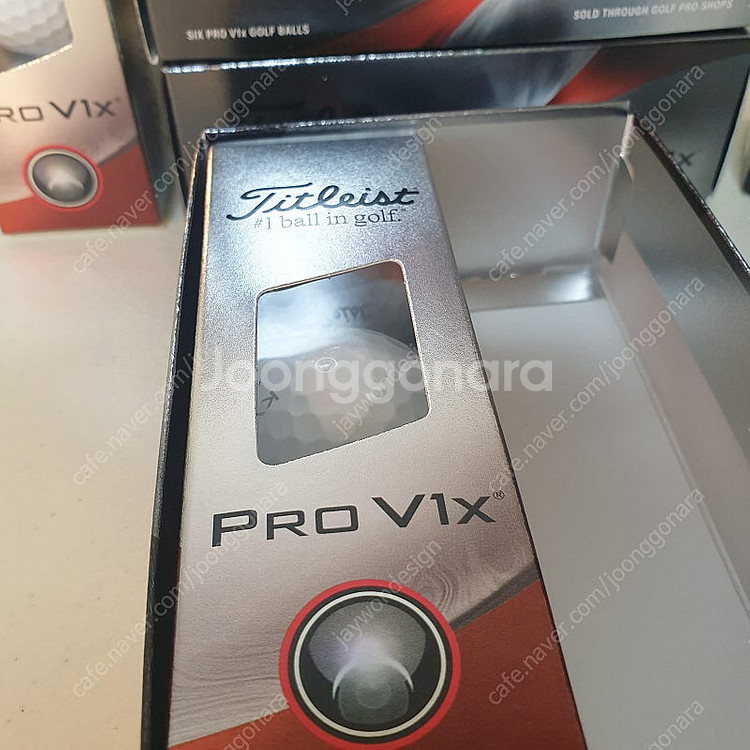타이틀리스트 골프공 pro v1x (6구 4박스)--5