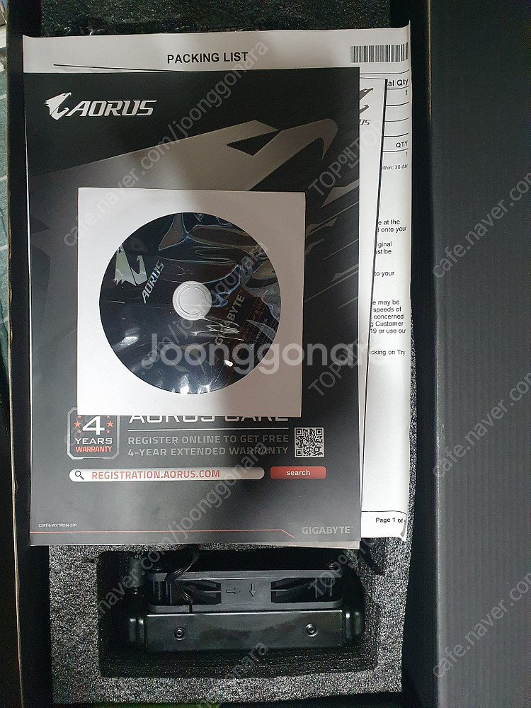 어로스 XTREME 워터포스 1080 Ti [풀박] 20만.--5