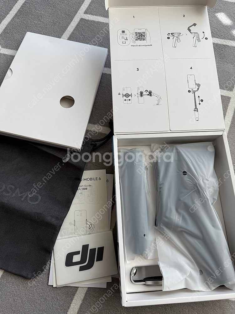 DJI 오스모 모바일 6 1월구매 풀세트--1