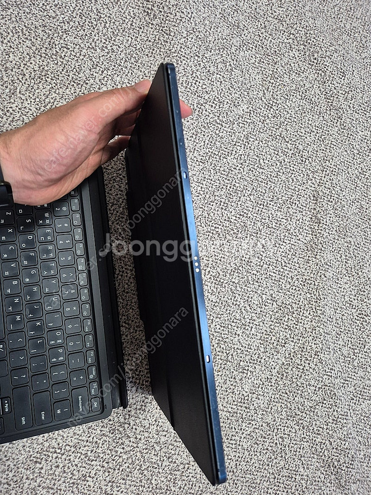 갤럭시탭 S7+ 512기가 미스틱 블루 + 정품키보드커...--1