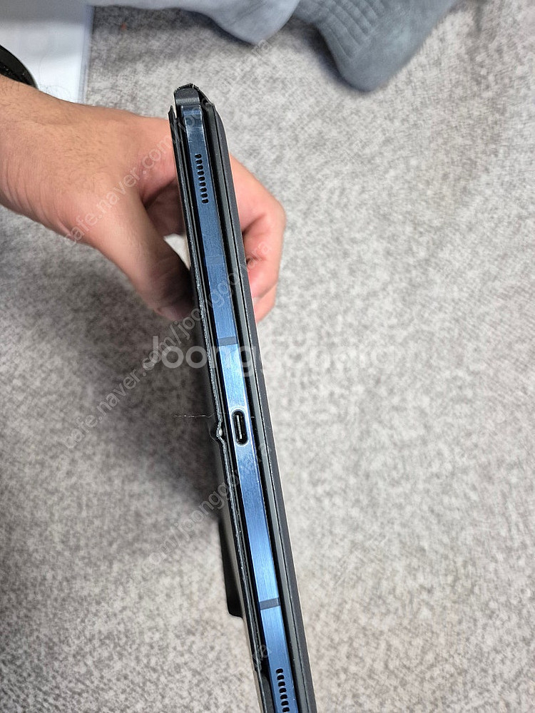 갤럭시탭 S7+ 512기가 미스틱 블루 + 정품키보드커...--4
