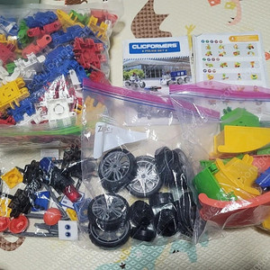 클릭포머스 2셋트 경찰차 세트 + 150pcs 세트