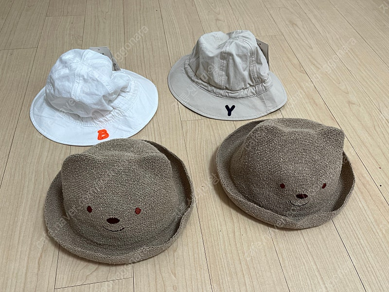 쌍둥이 옷 (xs사이즈) 베이비 일괄 + 모자 추가--1