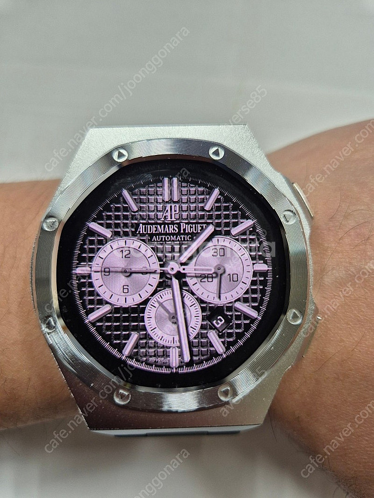 갤럭시워치4 44mm 일체형 케이스(러버스트랩+브슬)--2
