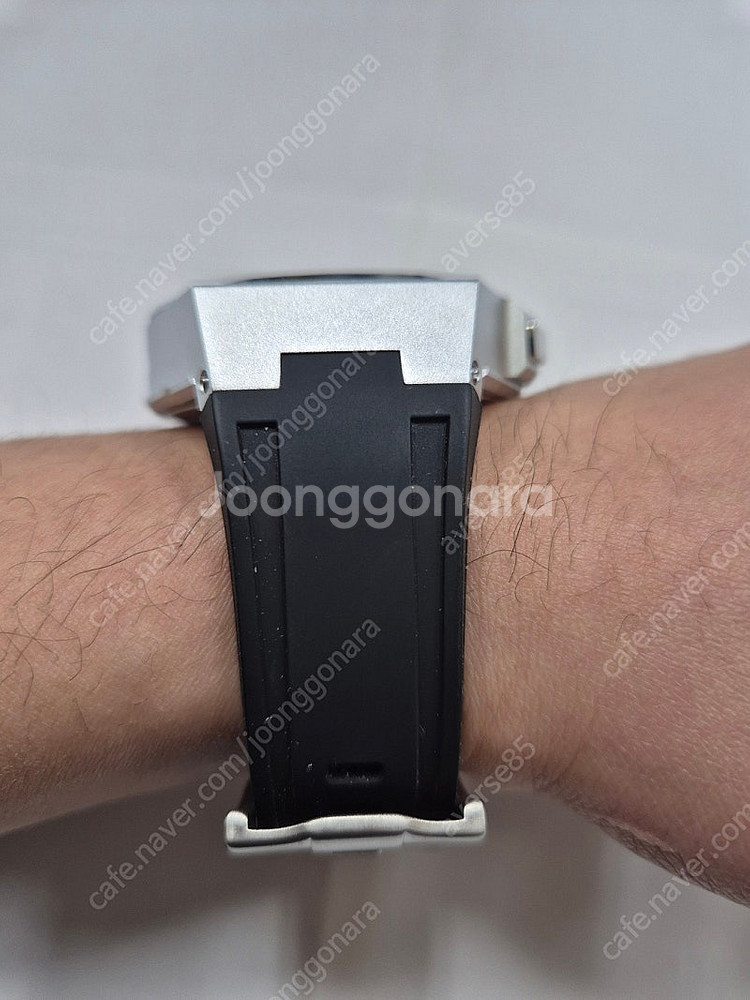 갤럭시워치4 44mm 일체형 케이스(러버스트랩+브슬)--3