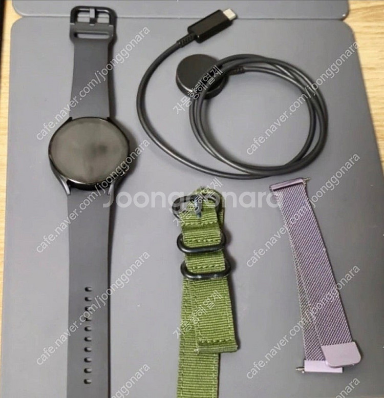 갤럭시워치5 44mm + 스트랩2개--0