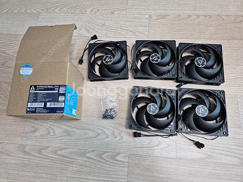 ARCTIC P12 PWM PST 서린 (밸류팩(5팩)...--0