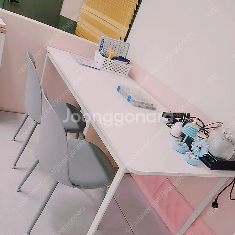 공부방책상 레고책상 어린이책상 화이트책상--6