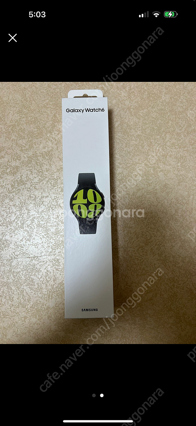 갤럭시 워치6 새상품 44mm(자급제)lte,블루투스 ...--1