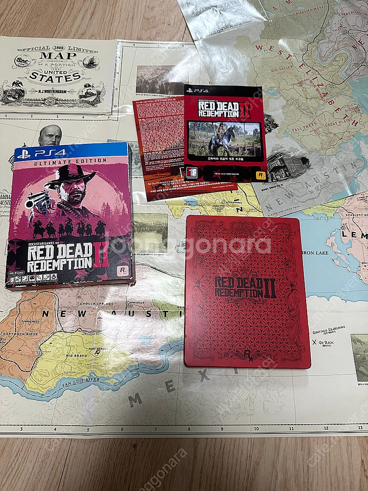 PS4 레드 데드 리뎀션2 얼티밋 에디션 (스틸북 + ...--0
