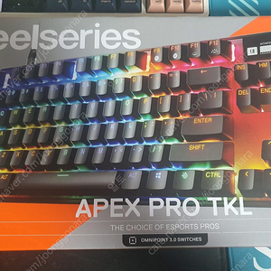 스틸시리즈 APEX PRO TKL GEN3-US 키보드 팝니다