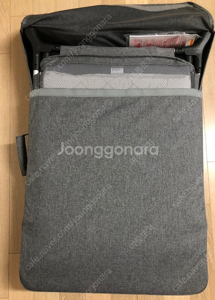 부가부 스타더스트 휴대용 아기침대 멜란지그레이 컬러 새...--2