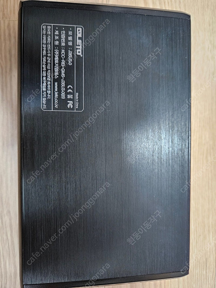 OLETO 외장하드 2TB(J3SU3.0) 팝니다.--4