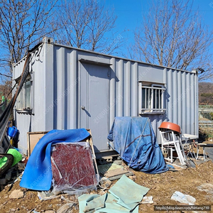 중고 농막 컨테이너 6평! 내부 집기 모두제거