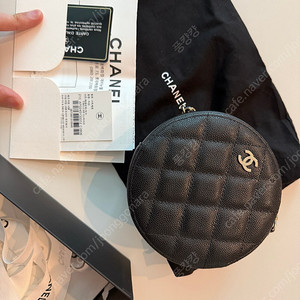 샤넬 클래식 동그리 캐비어 샴골 백화점 정품