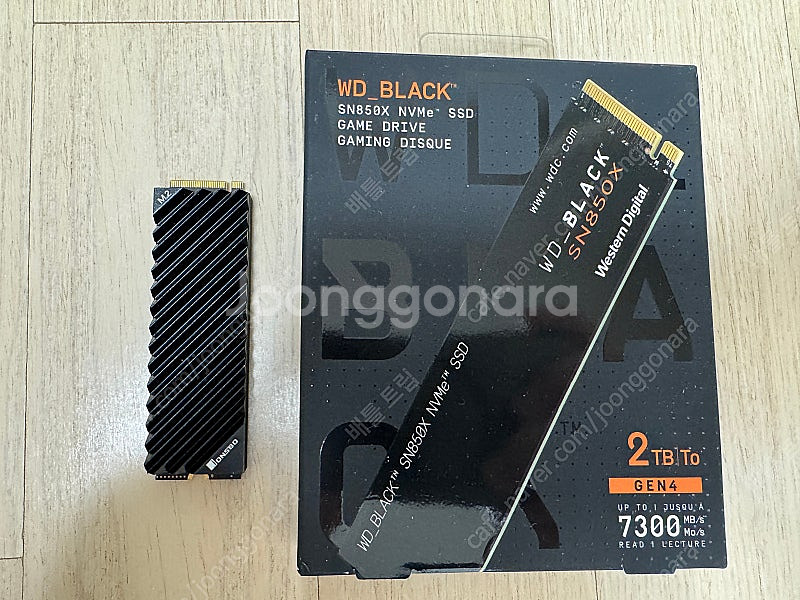 WD Black SN850X 2TB + 방열판 판매합니...--0