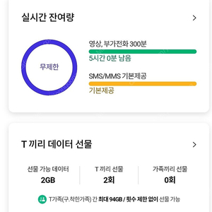 skt 데이터 2기가 3000원