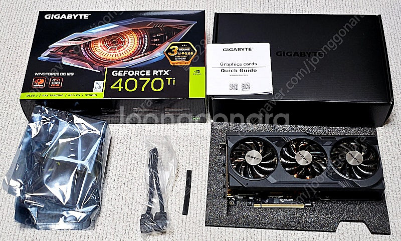 기가바이트 GIGABYTE 지포스 RTX 4070 Ti...--0