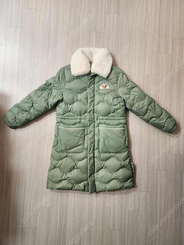 뉴발란스키즈 퀼팅 오리털 롱패딩 160 이미지