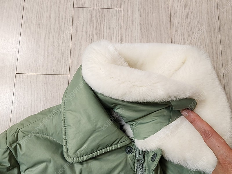 뉴발란스키즈 퀼팅 오리털 롱패딩 160 이미지