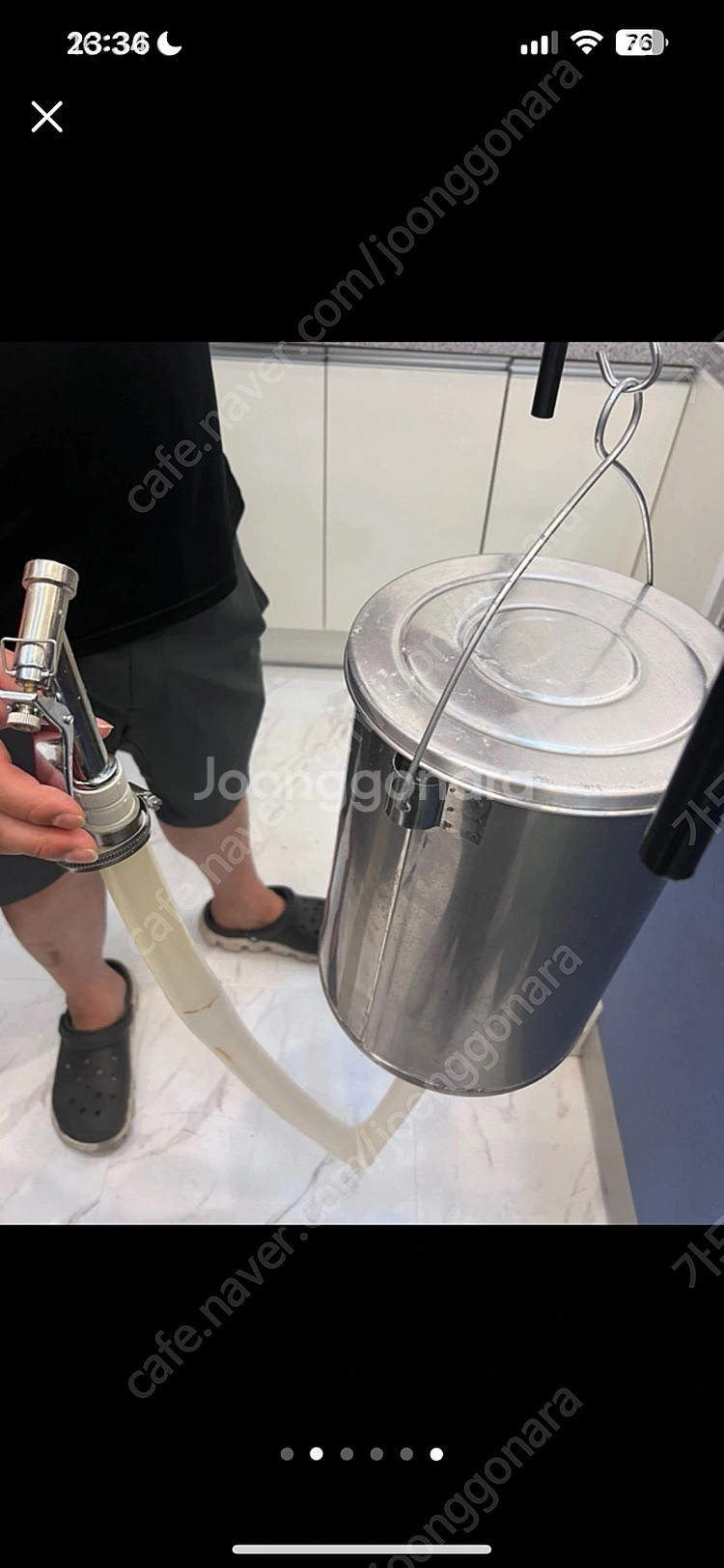 붕어빵 반죽 주입기 10kg--0