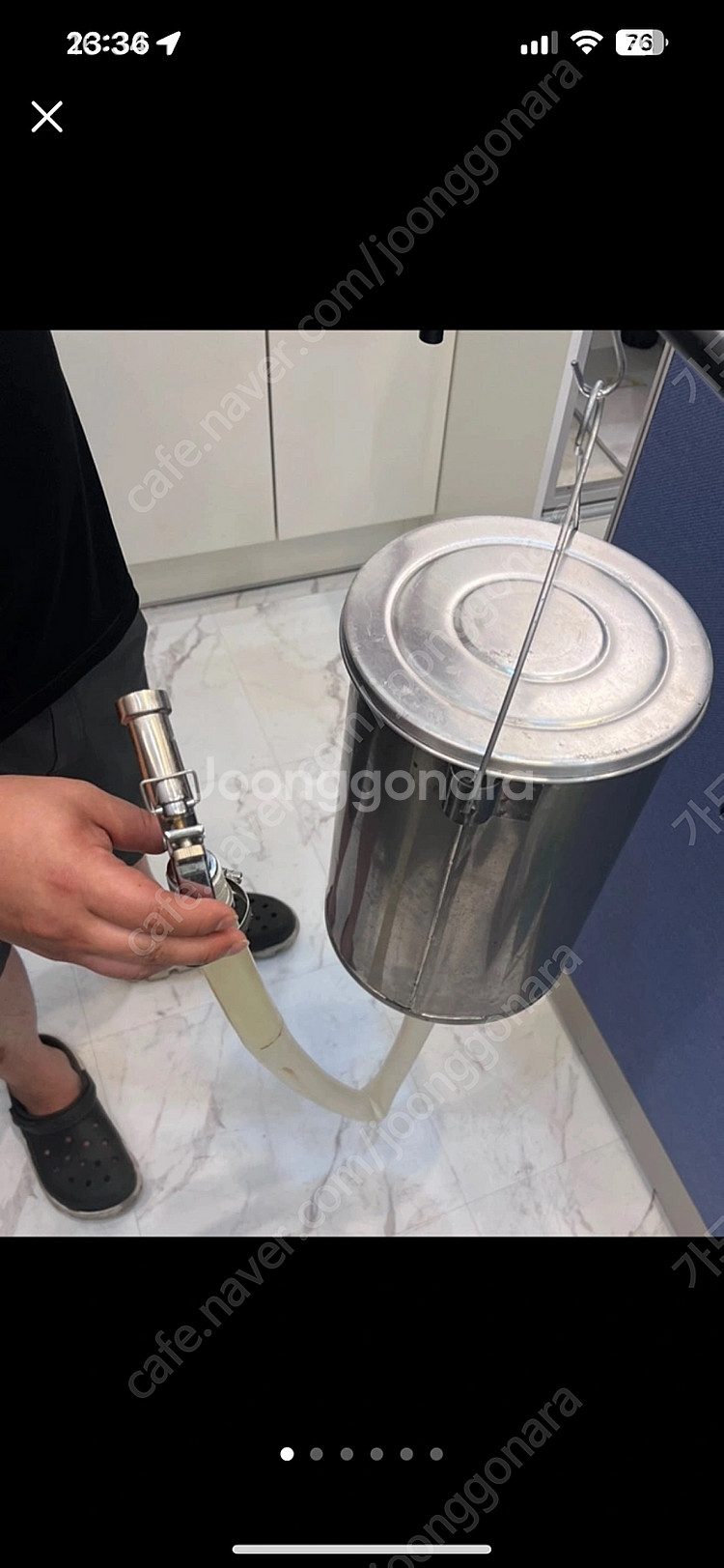 붕어빵 반죽 주입기 10kg--4