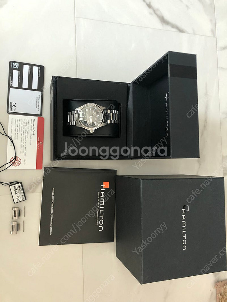 해밀턴 카키필드 오토매틱 38mm--2