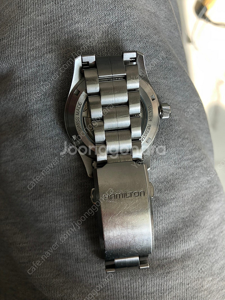 해밀턴 카키필드 오토매틱 38mm--5