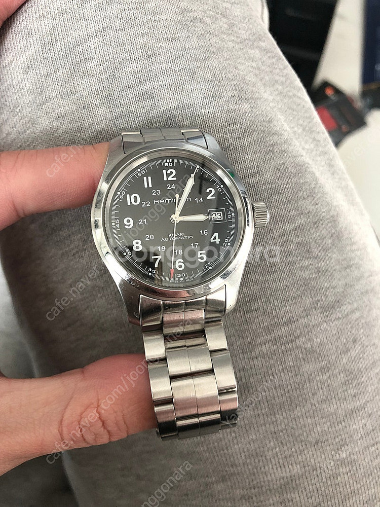 해밀턴 카키필드 오토매틱 38mm--7