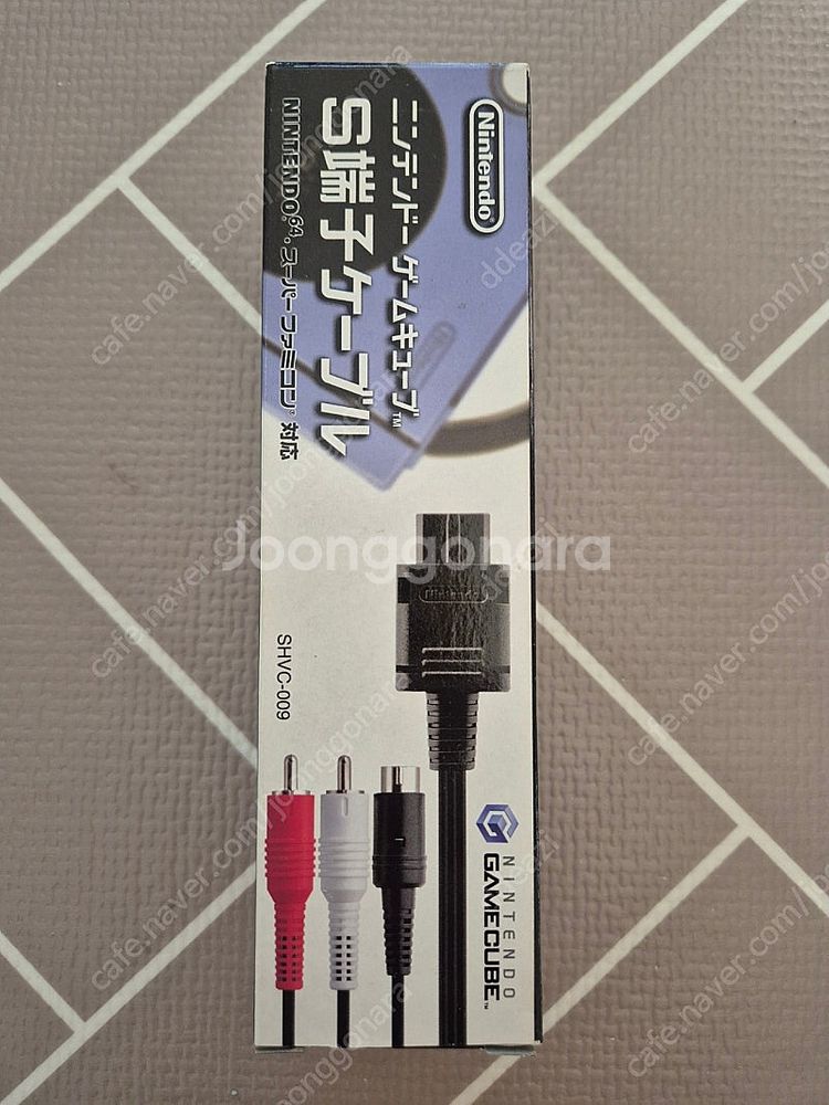 닌텐도 게임큐브 NGC 컴포넌트 케이블, S단자 케이블...--1