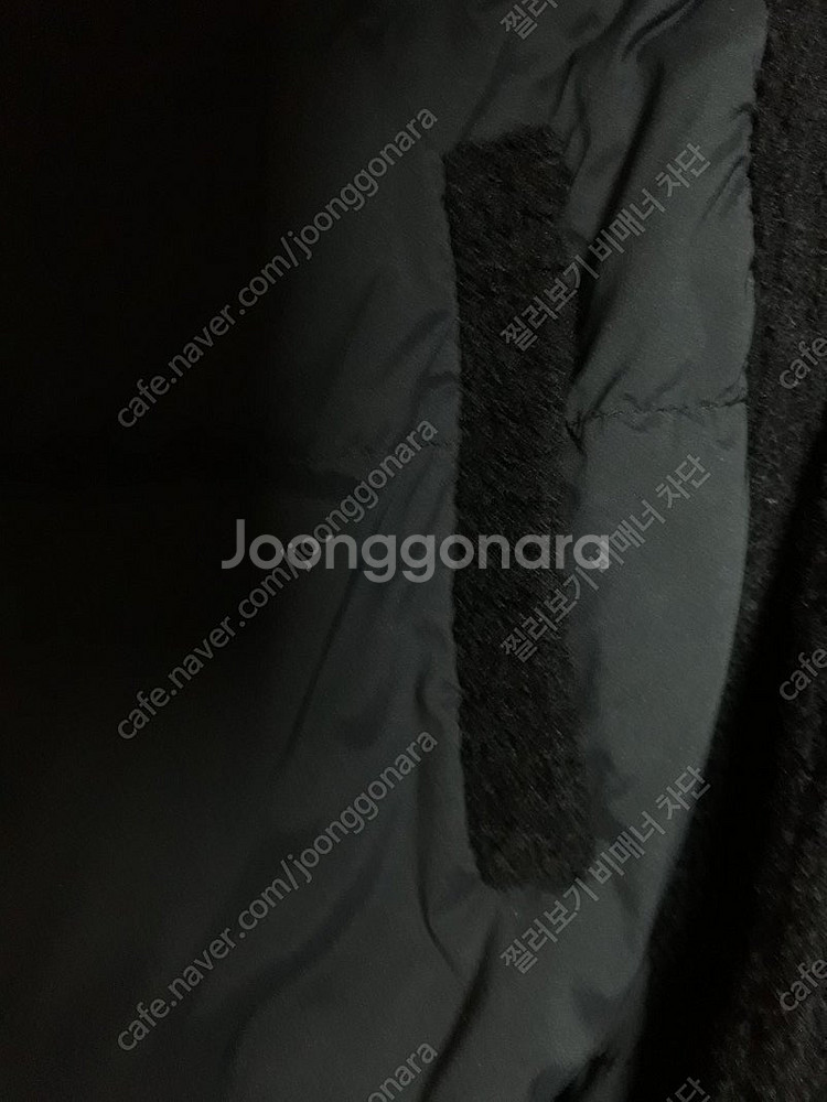 더캐시미어 니트 구스 점퍼 블랙85--4