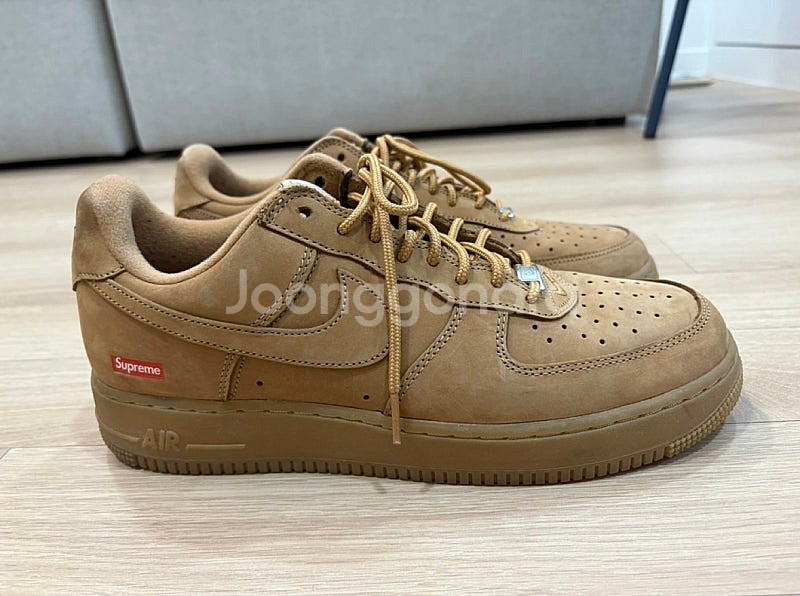 285 / 나이키 슈프림 된장포스 Air Force 1...--1
