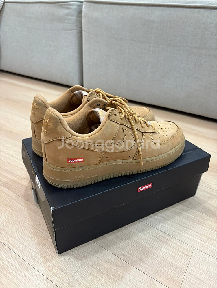 285 / 나이키 슈프림 된장포스 Air Force 1...--3