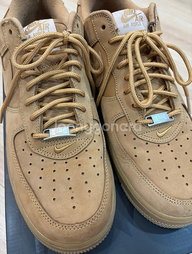 285 / 나이키 슈프림 된장포스 Air Force 1...--6
