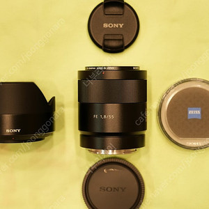 소니 SEL55F18Z 렌즈 + VF-49MPAM 필터