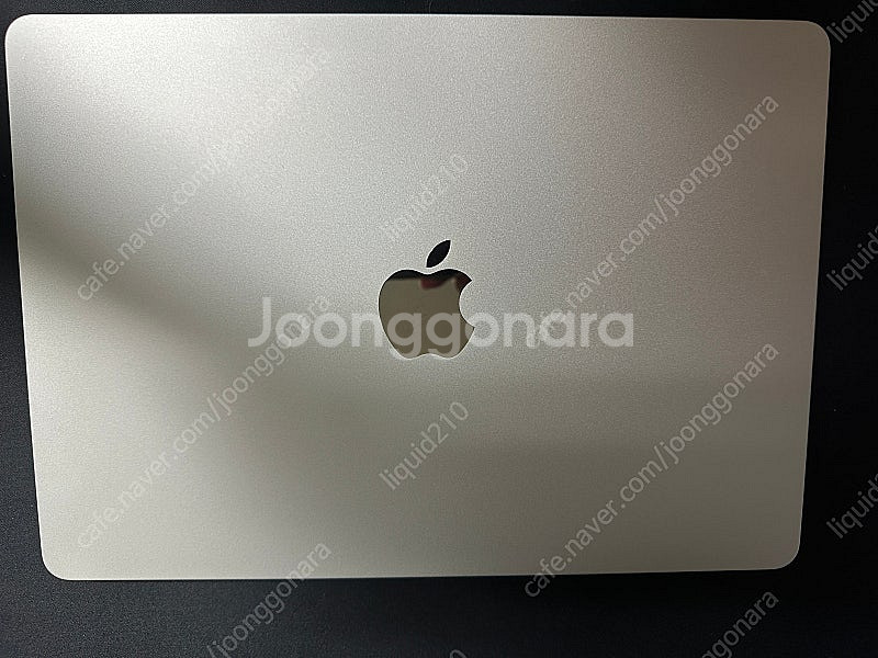 맥북에어 m2 8g 256gb 배터리100 애플케어플러...--0
