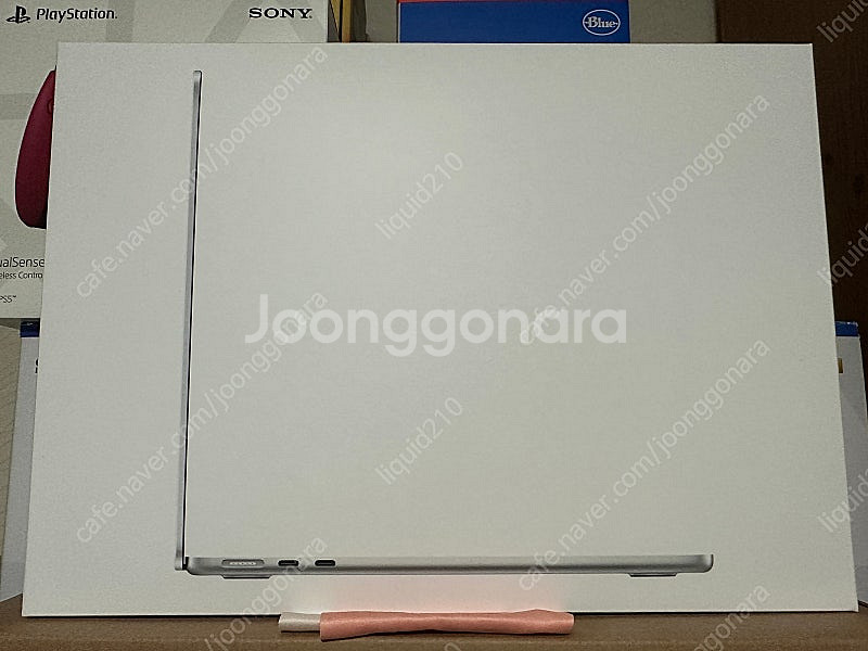 맥북에어 m2 8g 256gb 배터리100 애플케어플러...--1