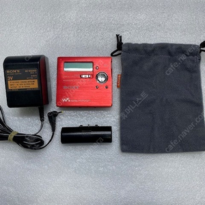 소니 MDP(MZ-R909) (MZ-E90) 레드칼라 2종 판매합니다.
