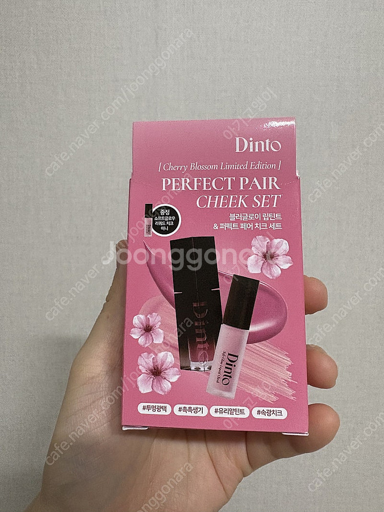딘토 블러글로이 립 틴트 플로렌티아 233호 치크 기획세트--0