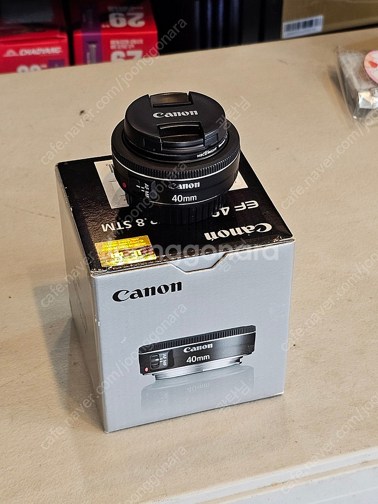 캐논 ef40mm 렌즈 판매합니다.--0