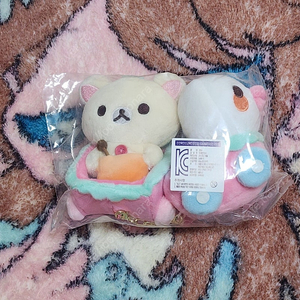 산엑스 코리락쿠마 딸기 하루 오리 무선 조종 자동차 인형