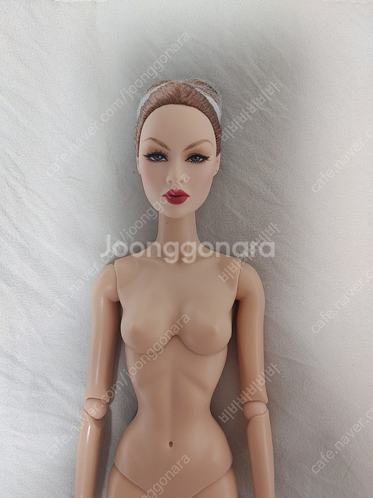바비인형 패션로얄티 박빛나 누드돌 포피파커 실크스톤--0