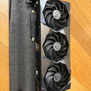 MSI SUPRIM X 트라이프로져 2S / NVIDIA RTX 3080 10GB (3일 미만 사용, 뽕뽕이 무적 포장)