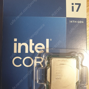 cpu i7-14700k 정품 박스 택포