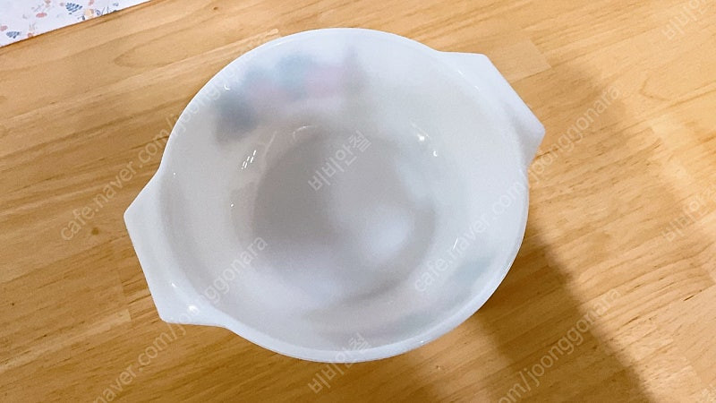 빈티지 파이렉스 밀크글라스 이미지