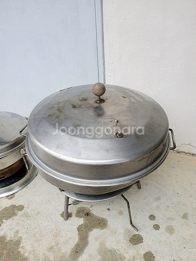 스테인리스 캠핑화로 바베큐그릴 항아리 화로 훈제항아리 ...--8