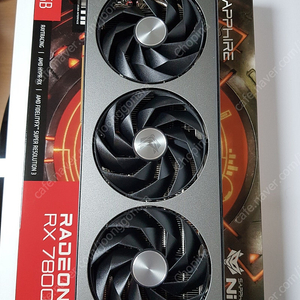 사파이어 RX 7800 XT 7800XT NITRO+ 니트로 팝니다