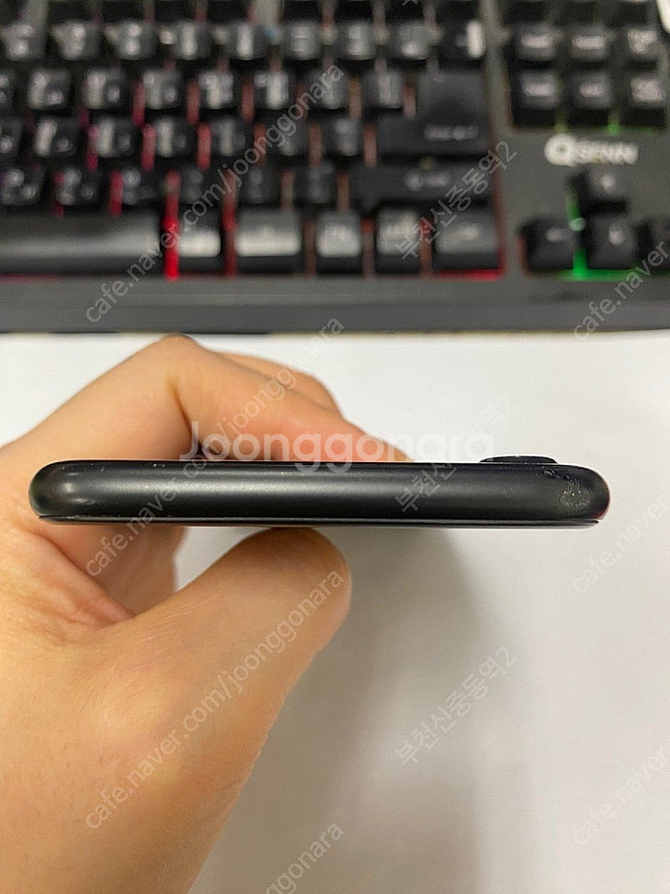 114230 아이폰7 매트블랙 A급 128GB 무잔상 ...--3