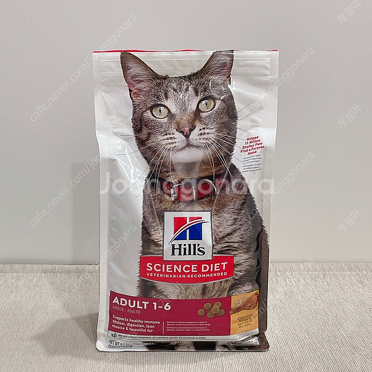 힐스 어덜트 고양이 사료--0